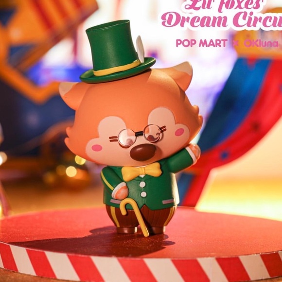 POP MART x OKluna Lil' Foxes' Dream Circus Series (Fox Papa the Ringmaster) - Picture 2 of 2